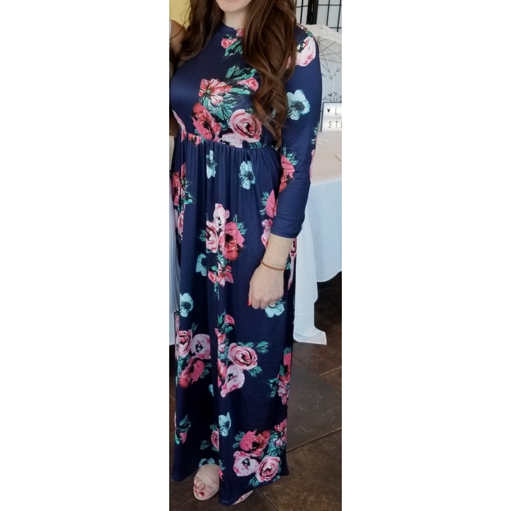 2/$30 Floral Maxi Dress